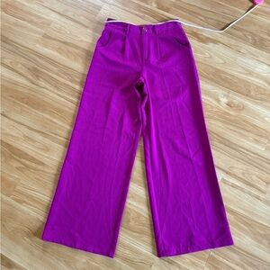 Gorgeous Greige Goods High Rise Wide Leg Dress Pants - Sz L